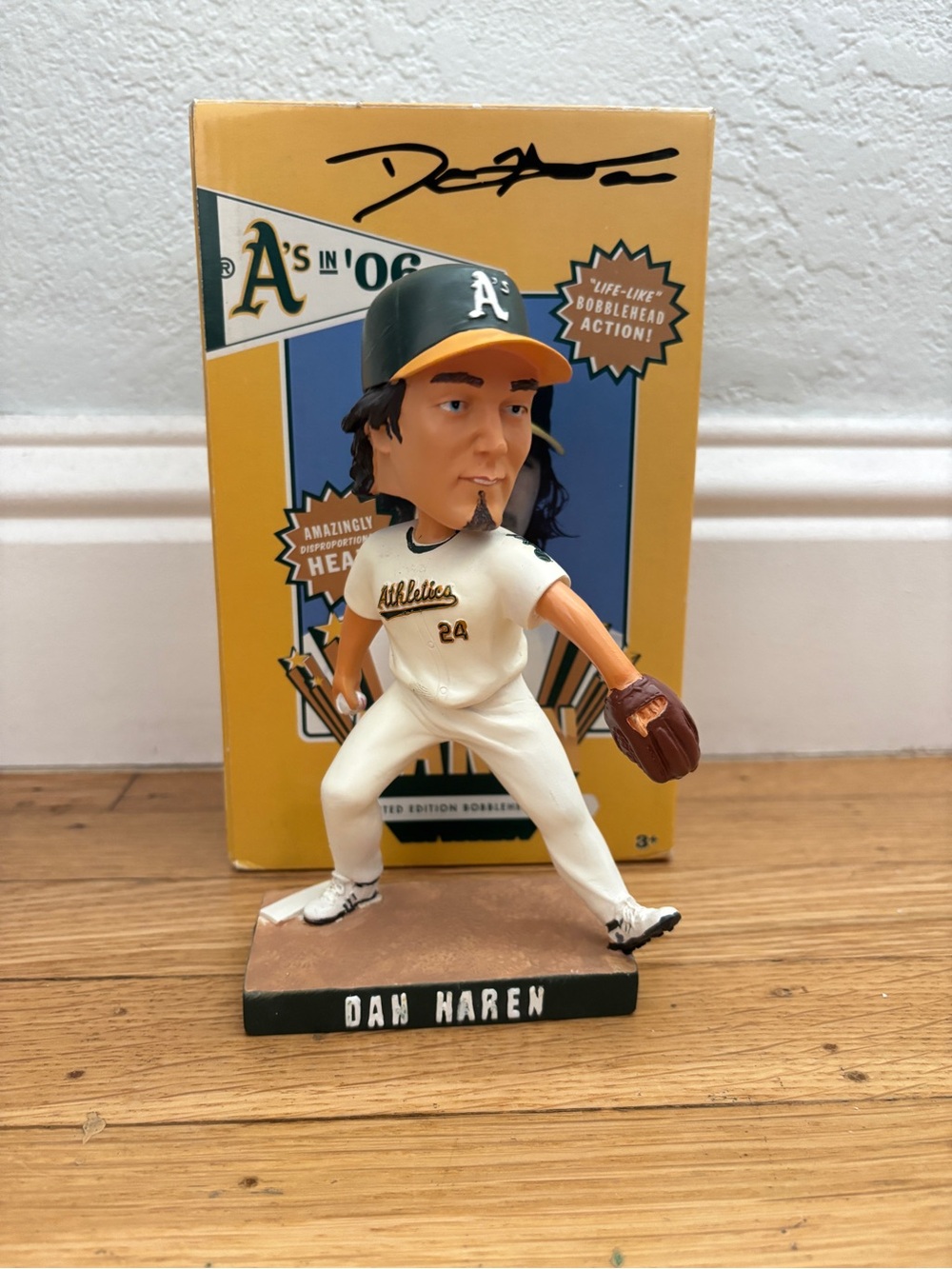 Oakland Athletics A’s Dan Haren #24 Bobblehead 2006 SGA